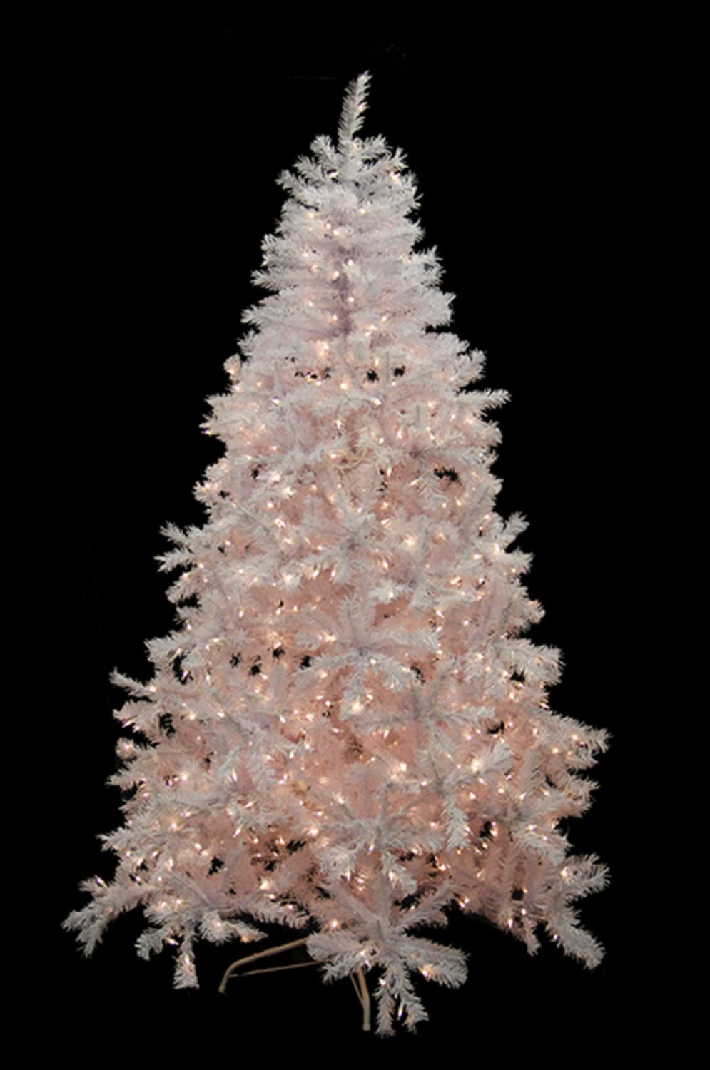 Christmas Trees Artificial Kmart Dak 7 5 Pre Lit White Cedar Pine Artificial Christmas Tree Clear Lights