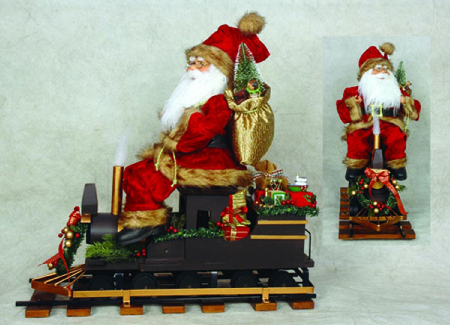 cc christmas decor 22 north pole express santa claus on train christmas table top decoration - North Pole Christmas Decorations cc christmas decor 22 north pole express santa claus on train christmas table top decoration - North Pole Christmas Decorations