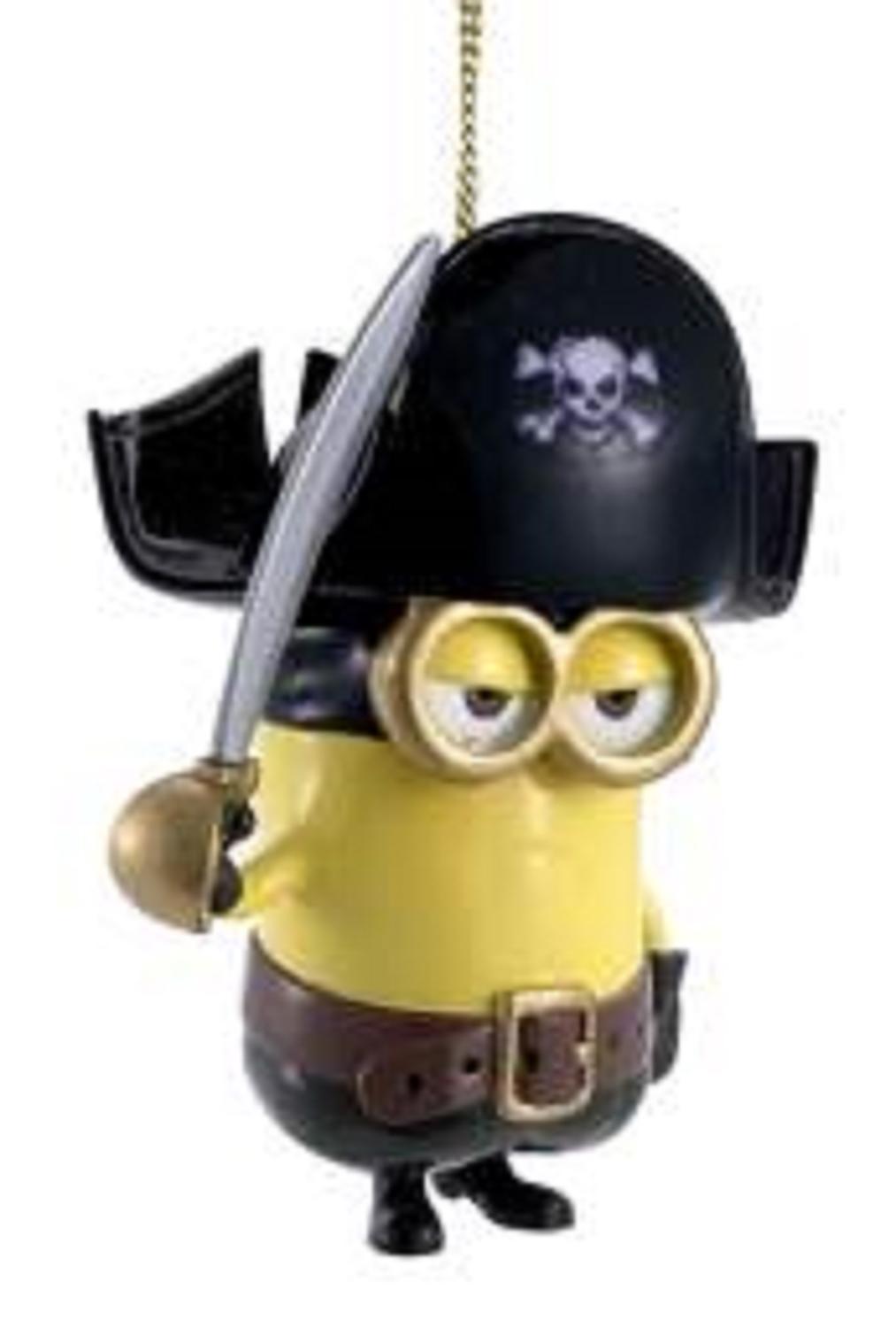 kurt s adler 275 despicable me pirate minion with sword christmas ornament - Minion Christmas Ornament kurt s adler 275 despicable me pirate minion with sword christmas ornament - Minion Christmas Ornament