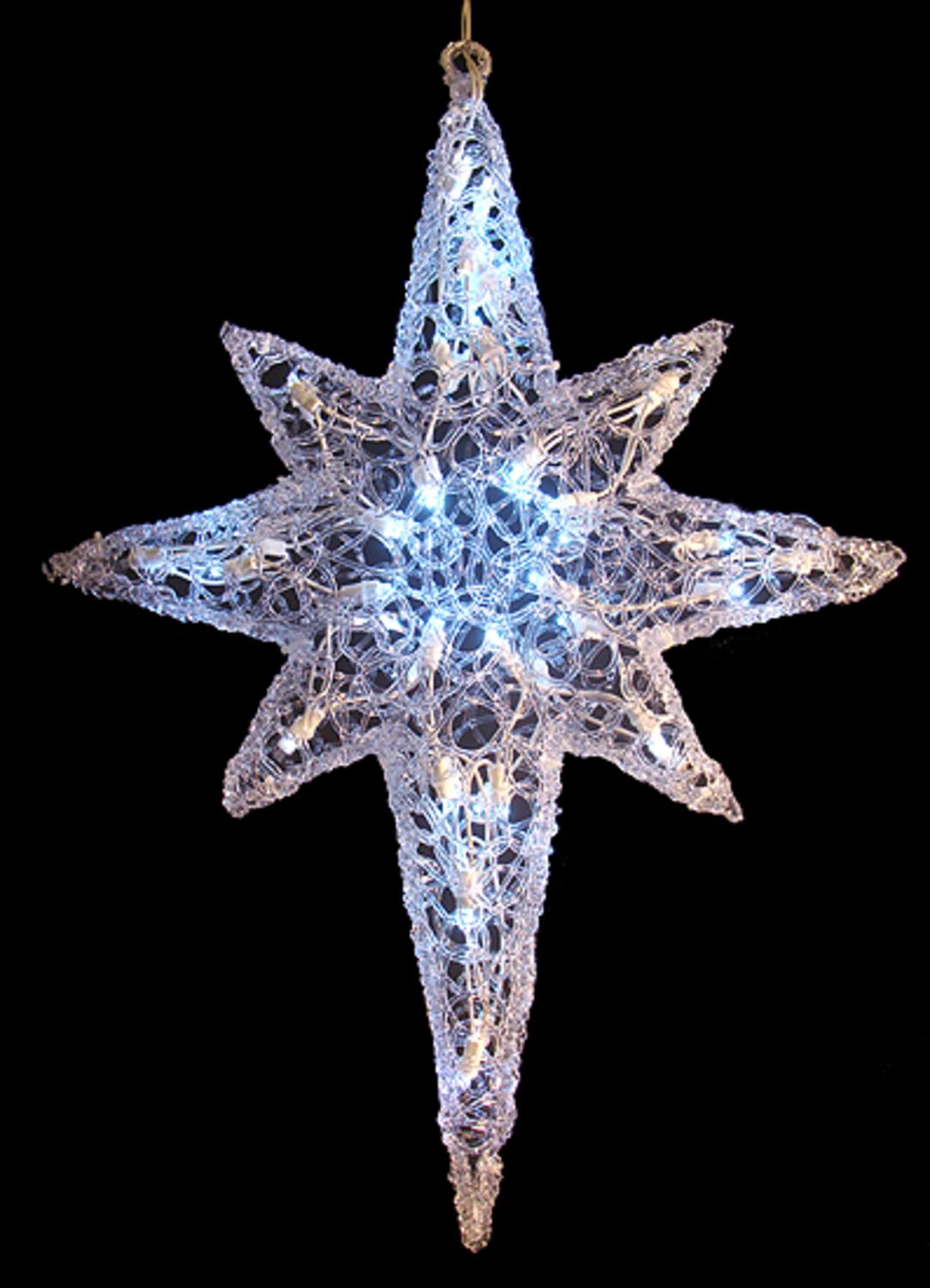 hofert 24 led lighted color changing hanging star of bethlehem christmas decoration - Led Lighted Christmas Decorations hofert 24 led lighted color changing hanging star of bethlehem christmas decoration - Led Lighted Christmas Decorations