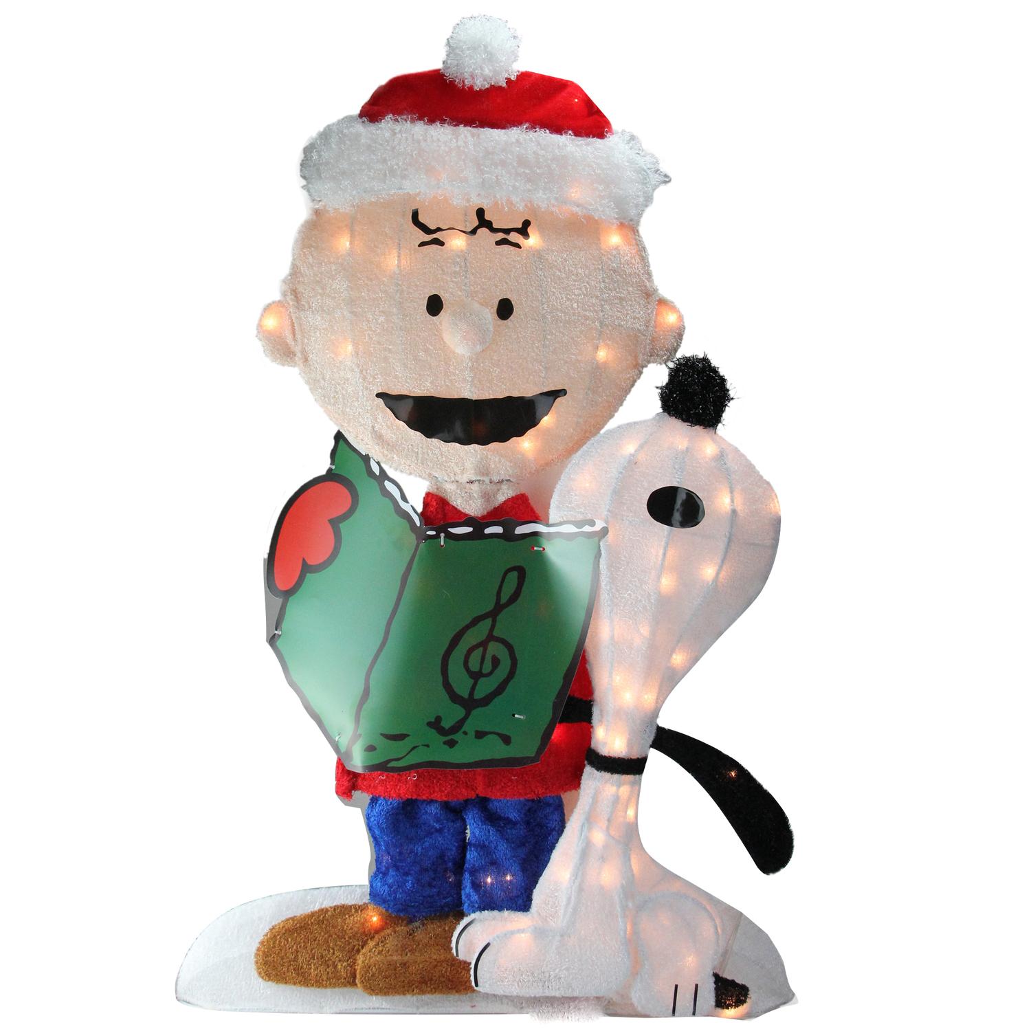 northlight 32 pre lit peanuts charlie and snoopy 2 d christmas outdoor decoration - Snoopy Christmas Images northlight 32 pre lit peanuts charlie and snoopy 2 d christmas outdoor decoration - Snoopy Christmas Images