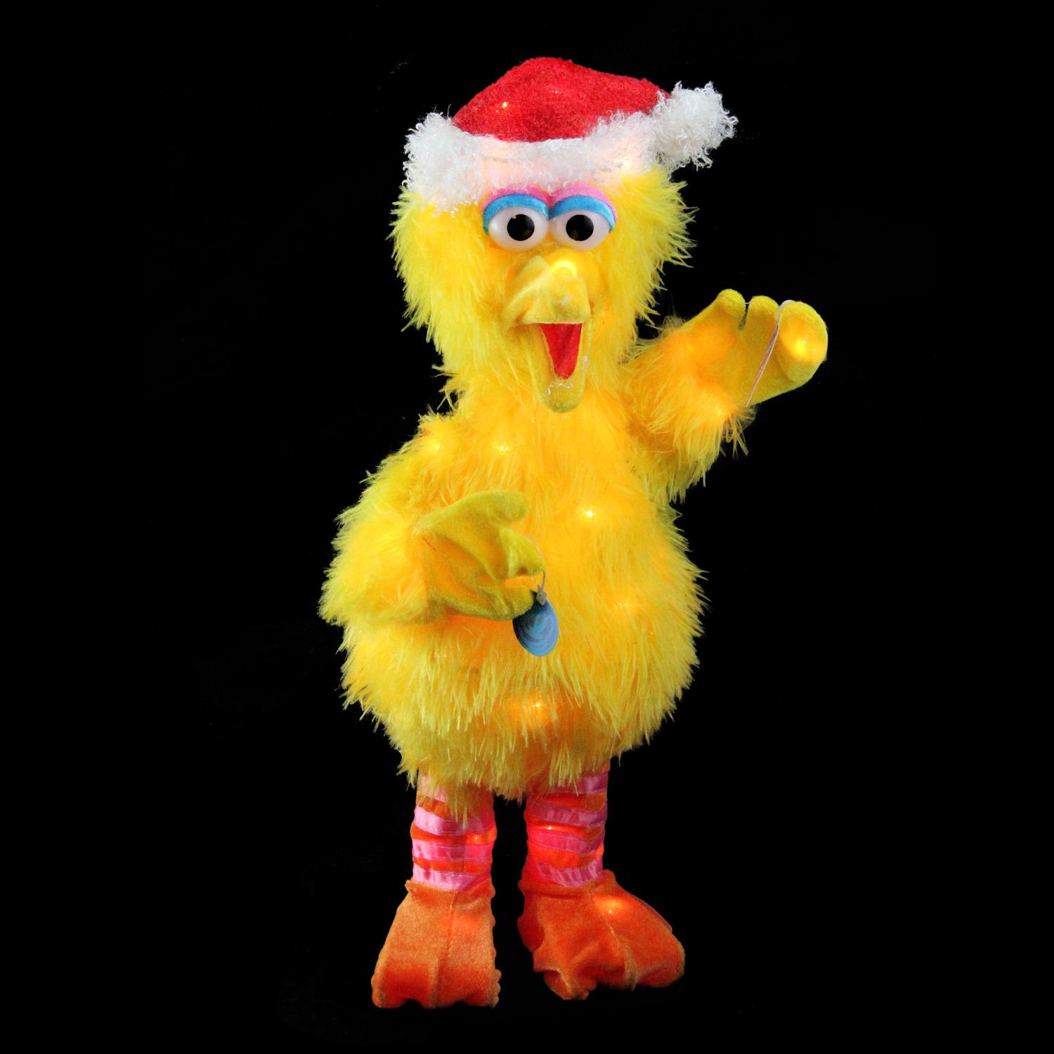 northlight northlight 18 pre lit sesame street big bird in a santa hat 3 - Sesame Street Outdoor Christmas Decorations northlight northlight 18 pre lit sesame street big bird in a santa hat 3 - Sesame Street Outdoor Christmas Decorations