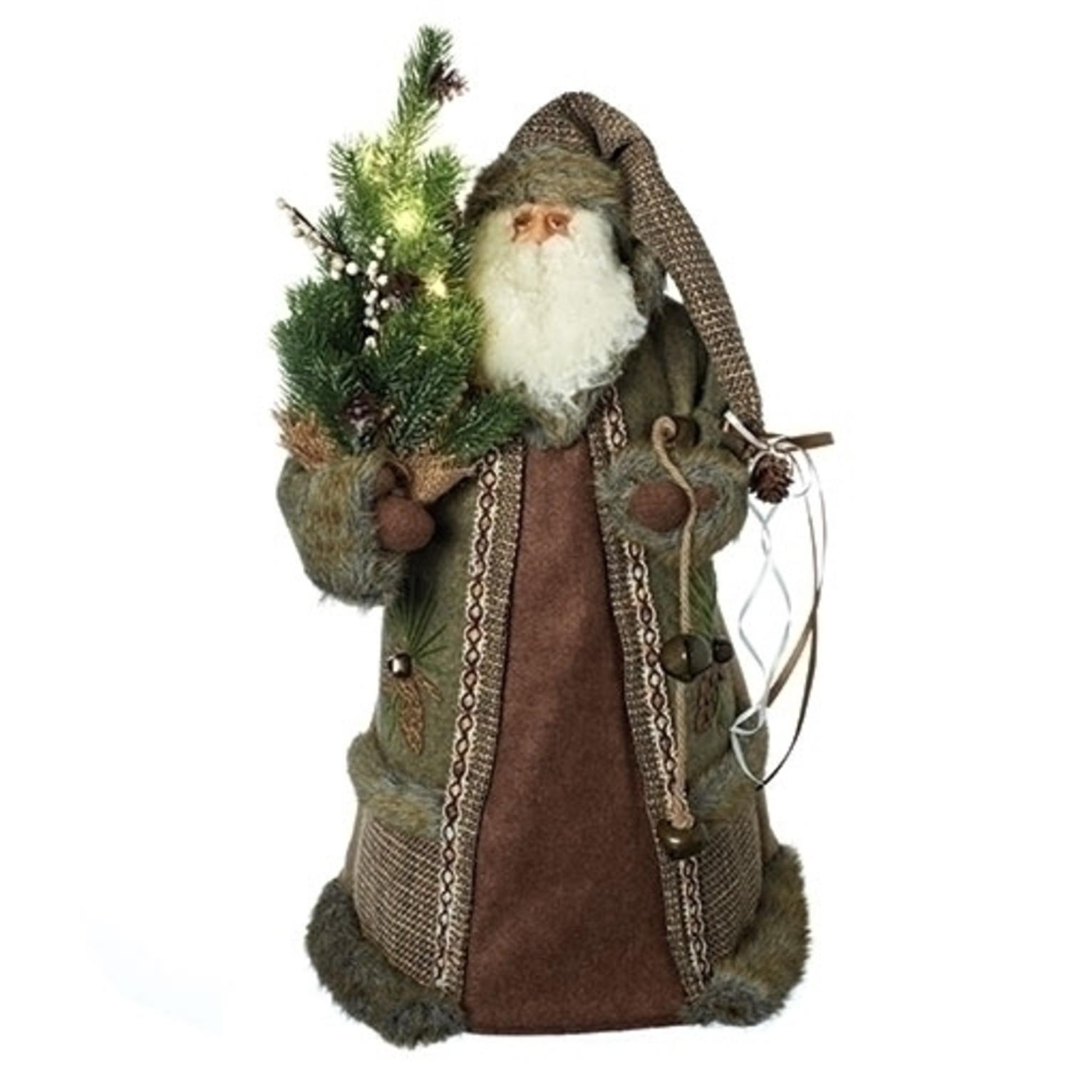 roman 22 battery operated led rustic santa claus pre lit christmas tree topper - Prelit Led Christmas Trees roman 22 battery operated led rustic santa claus pre lit christmas tree topper - Prelit Led Christmas Trees