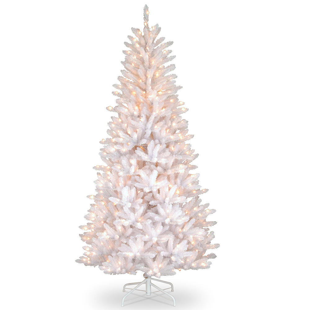 cc christmas decor 75 ft pre lit dunhill white iridescent slim fir artificial christmas tree clear lights - Iridescent Christmas Tree Decorations cc christmas decor 75 ft pre lit dunhill white iridescent slim fir artificial christmas tree clear lights - Iridescent Christmas Tree Decorations