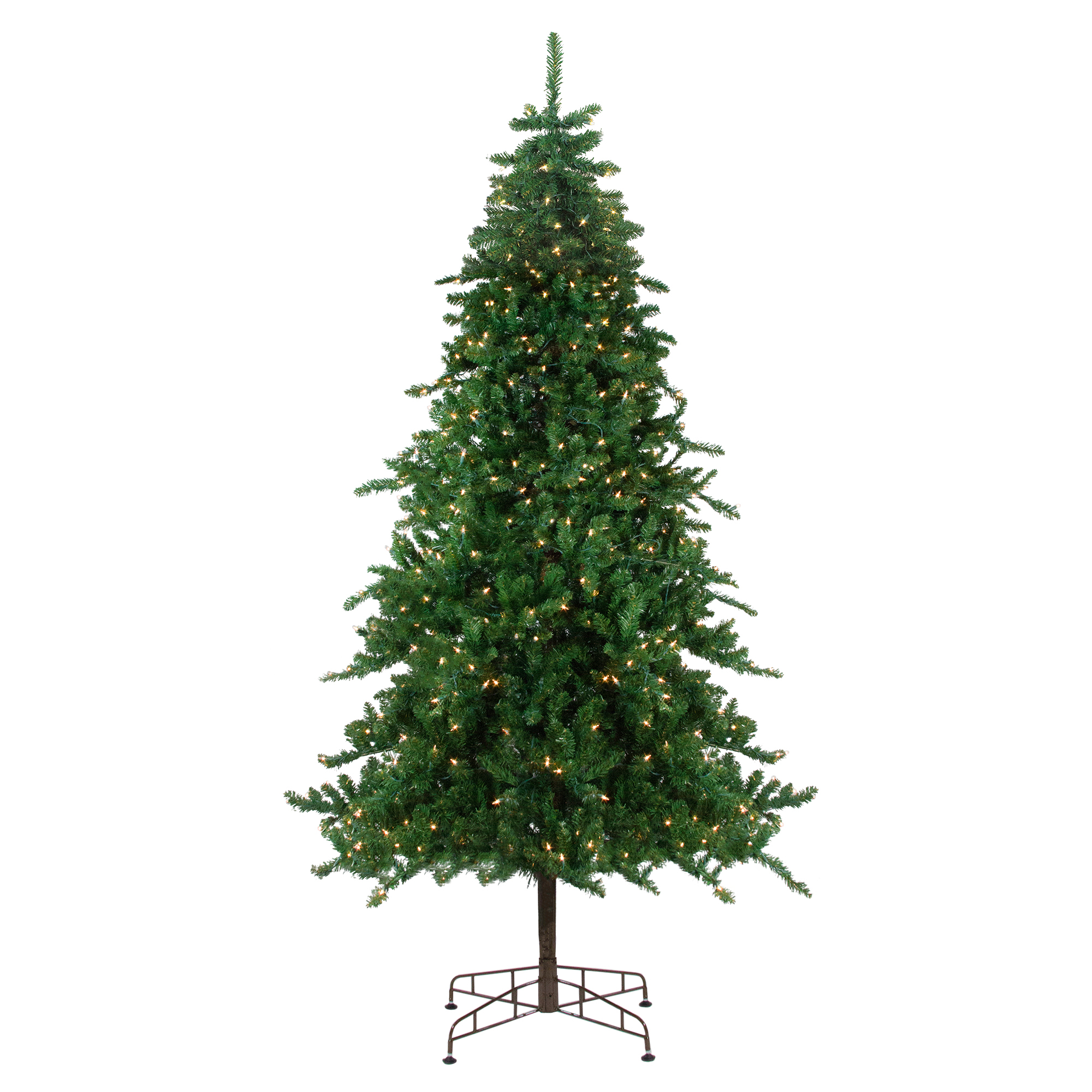 Northlight 9' Pre-Lit Medium Eden Spruce Artificial Christmas Tree - Clear Lights