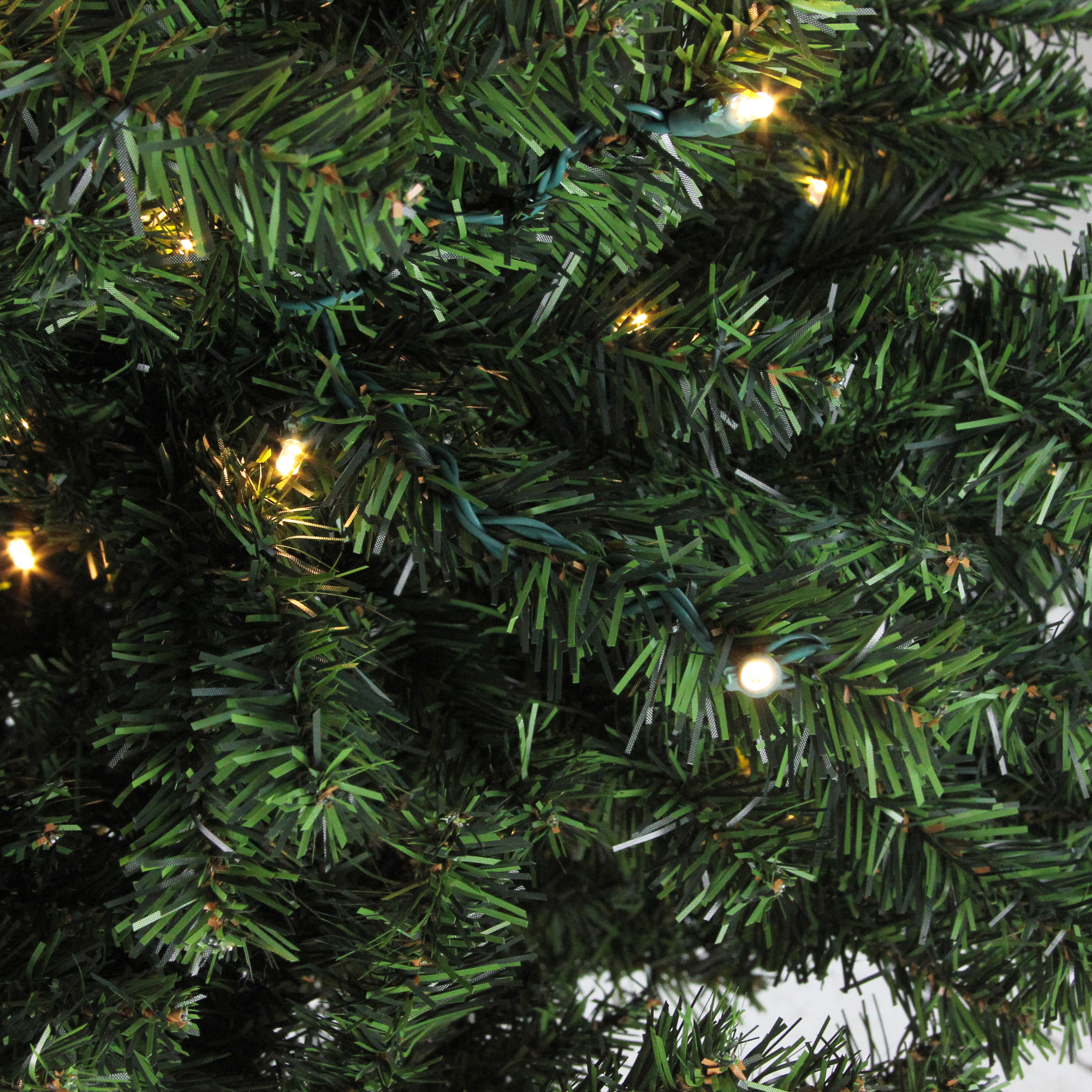 Northlight 6' Pre-Lit Medium Canadian Pine Artificial Christmas Tree - Candlelight LED Lights