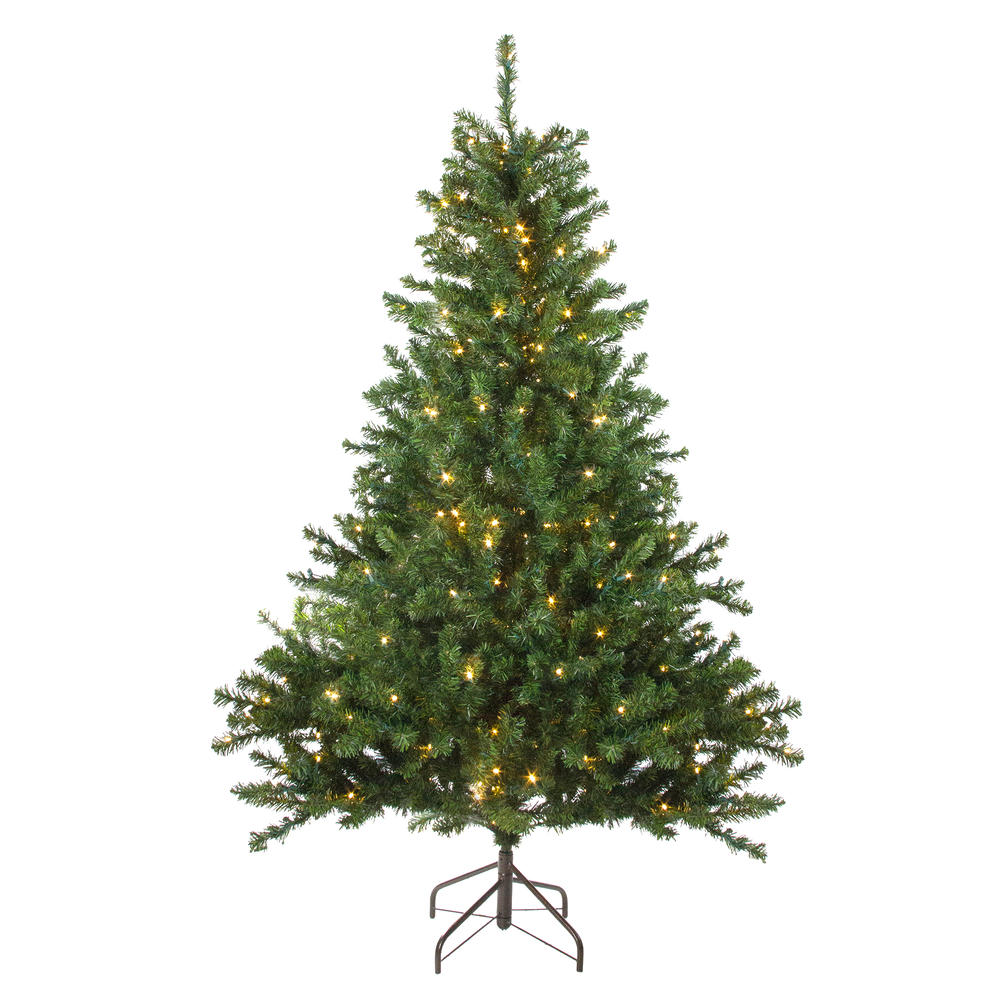 Northlight 6' Pre-Lit Medium Canadian Pine Artificial Christmas Tree - Candlelight LED Lights