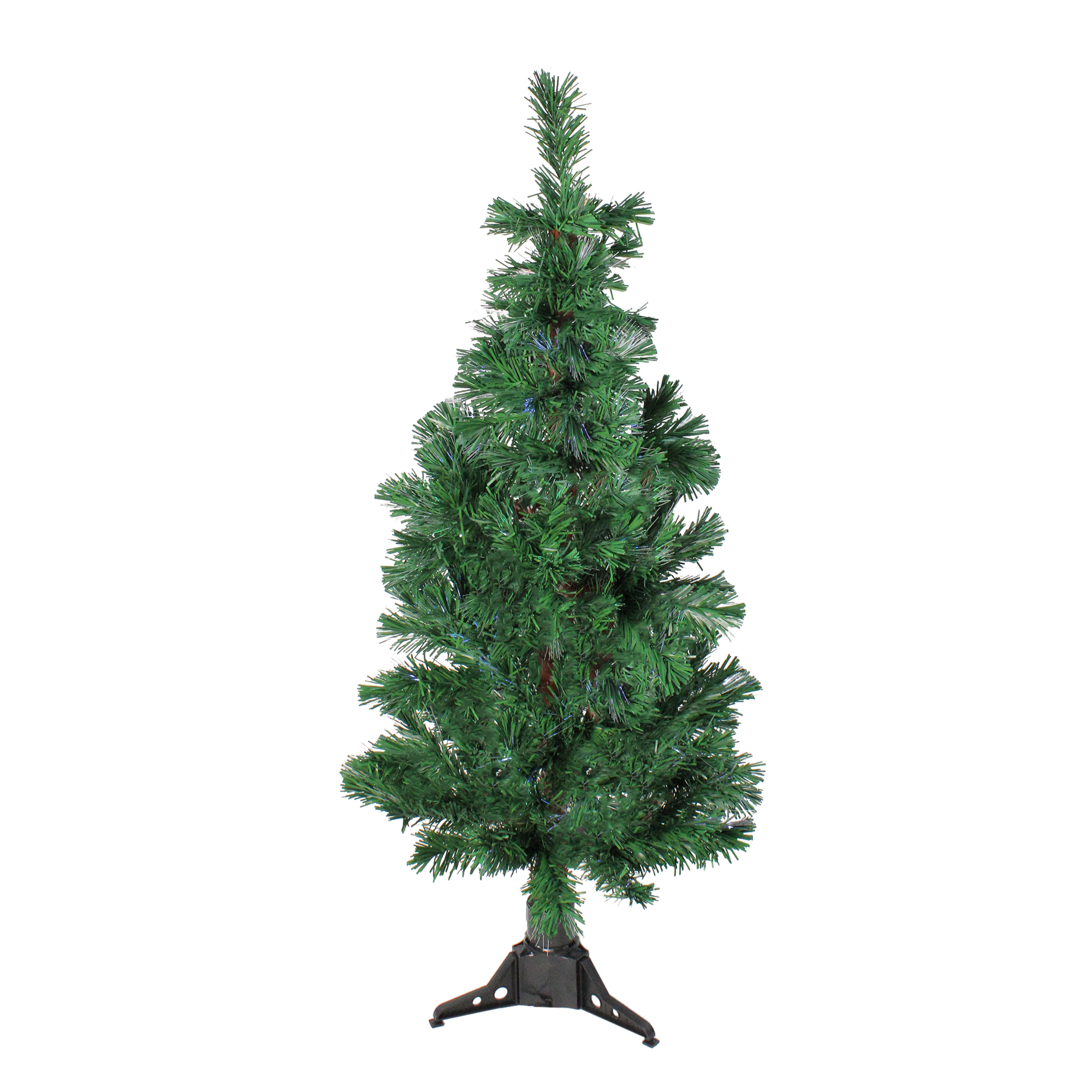 DAK 4' Pre-Lit Artificial Spiral Pine Christmas Tree - Multi Color Lights