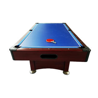Pool Central 8 Recreational 2 In 1 Pool Billiards And Hockey Game
