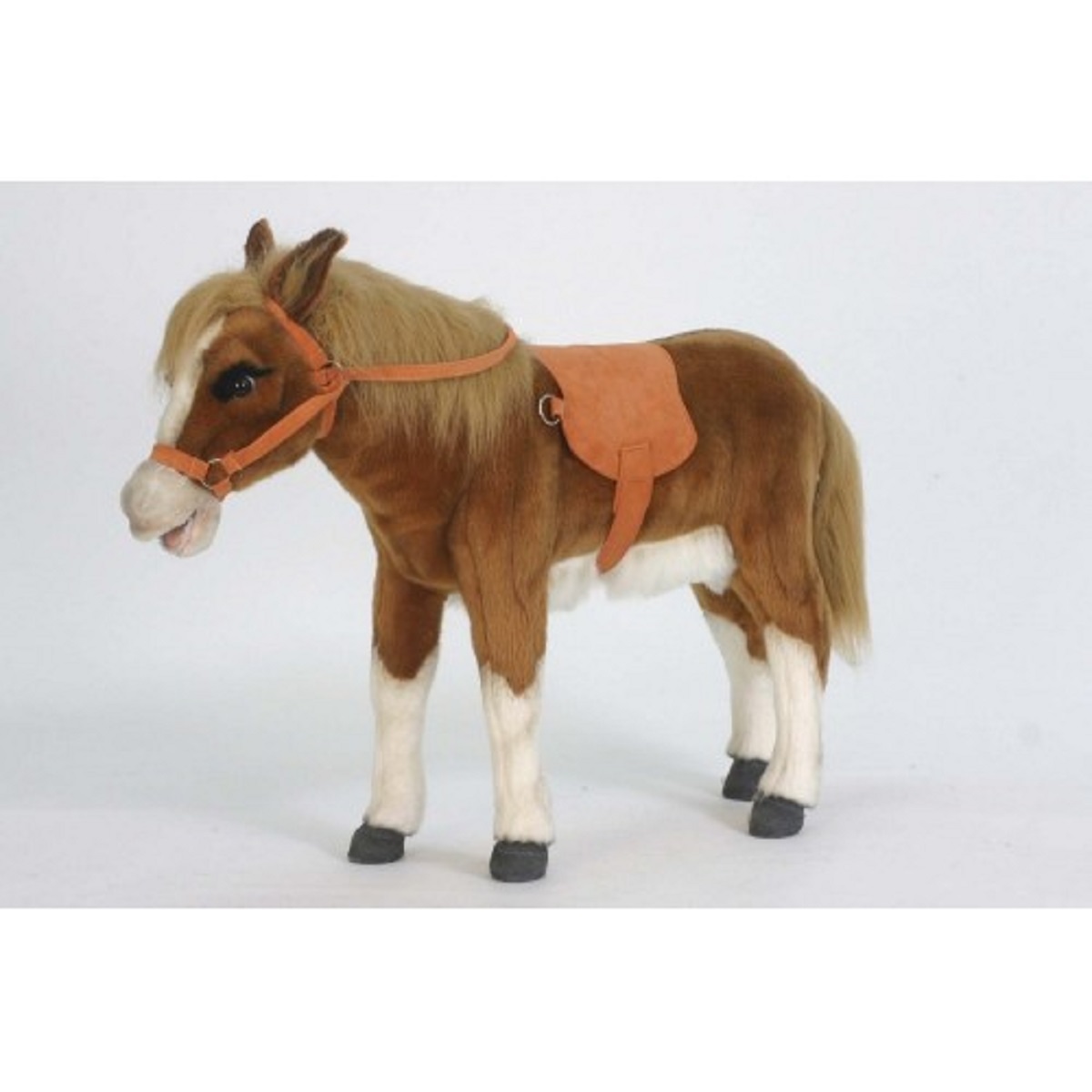Handcrafted Cuddlers Life-like Handcrafted Extra Soft Plush Pony Stuffed Animal 27.5"