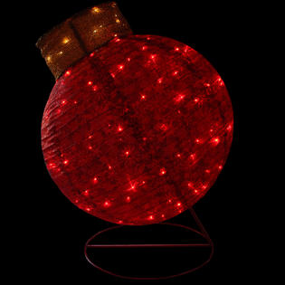 Northlight 4894029577287 36 Red Led Lighted Twinkling Glitter