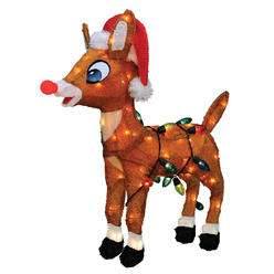 Christmas Yard Reindeer Lights