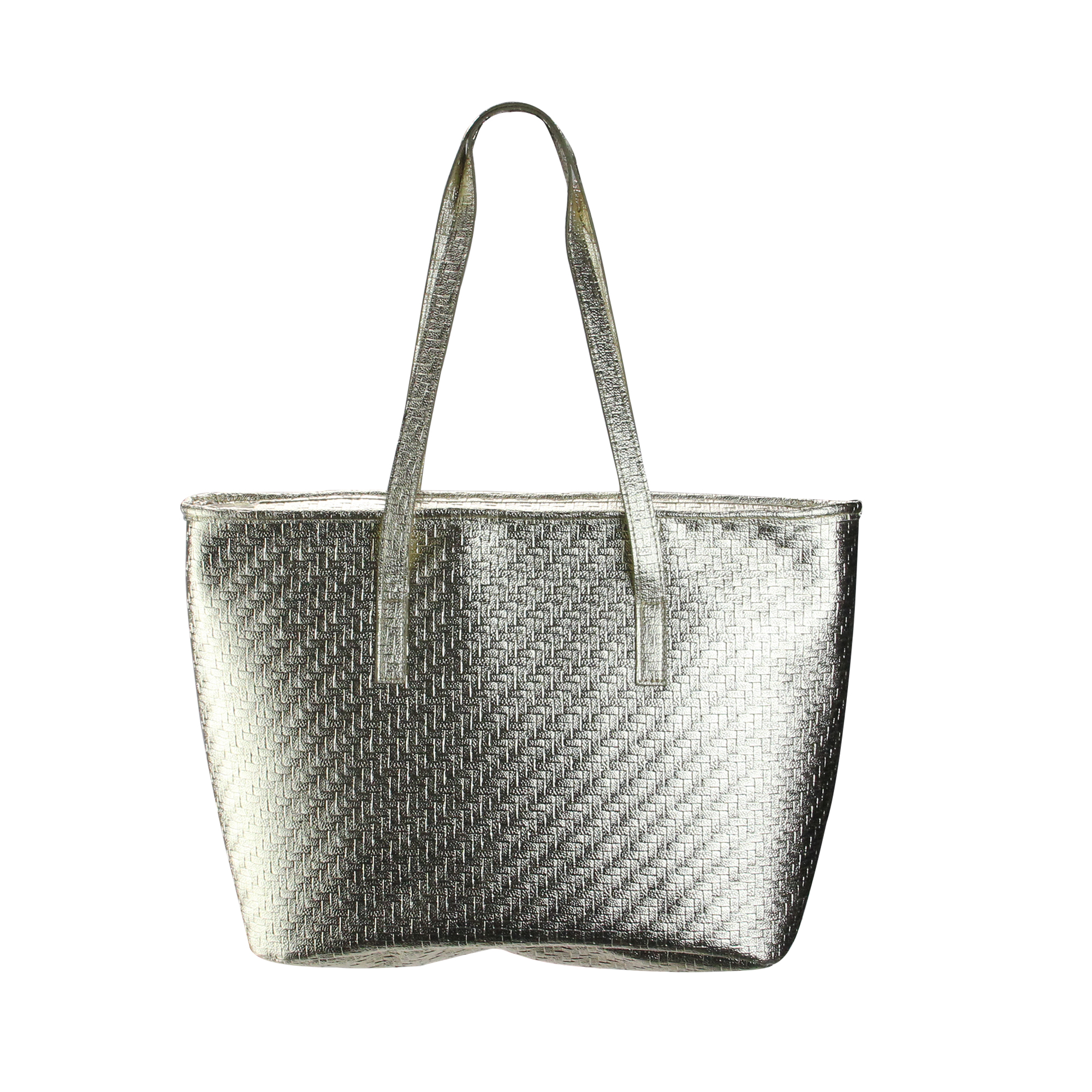 Wild Eye 17" Iceware Insulated Champagne Weave Lunch Tote Bag