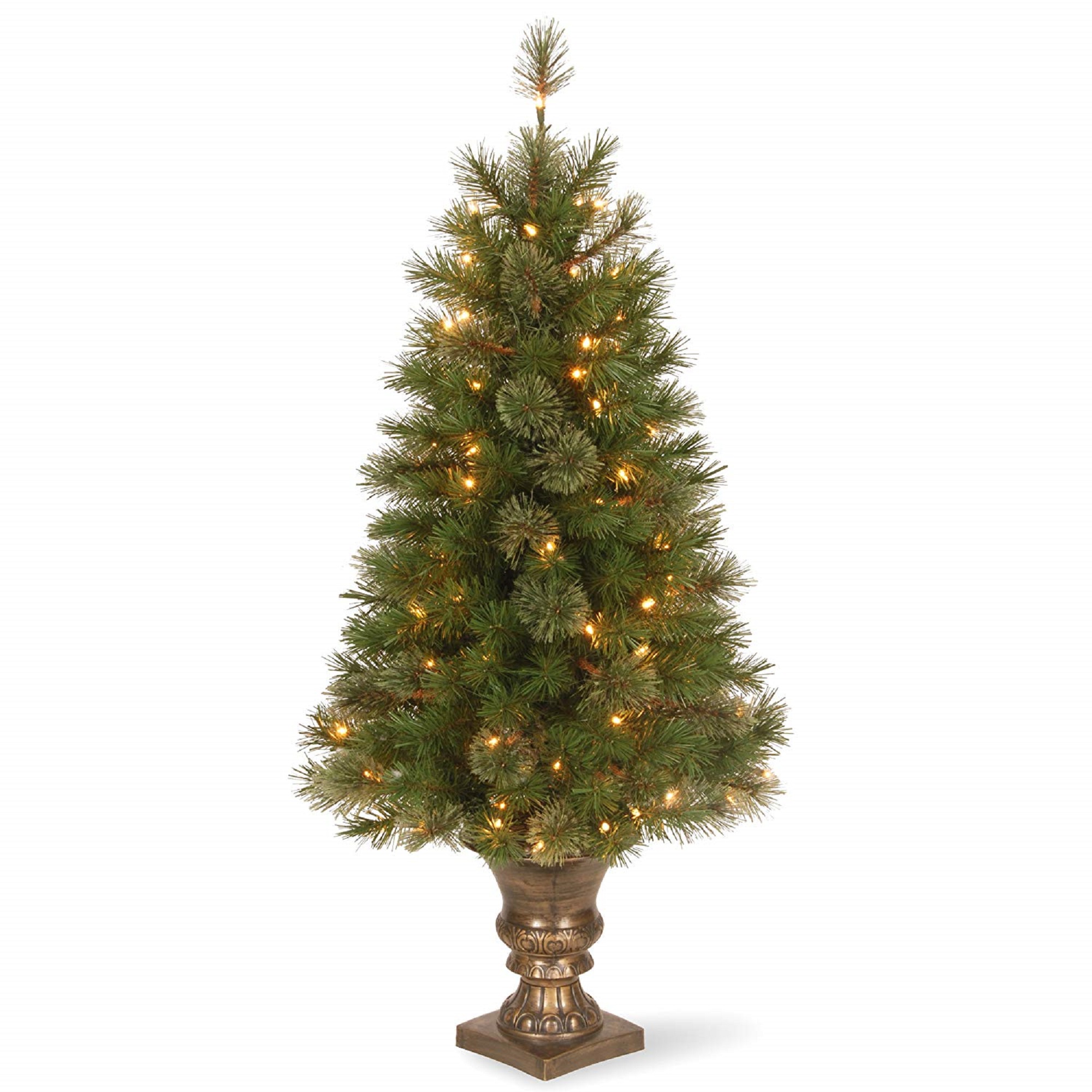 Cc Christmas Decor 4 Pre Lit Atlanta Spruce Artificial