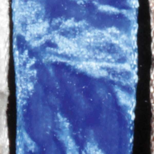 The Ribbon People Blue Crushed Velvet Craft Ribbon 0.5" x 22 Yards