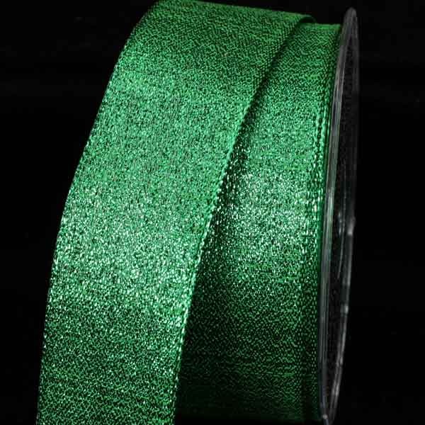 The Ribbon People Metallic Green Pioggia Wired Craft Ribbons 1.5" x 54 Yards