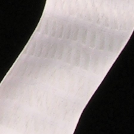 The Ribbon People Cream White Diagonal Striped Woven Taffeta Wired Craft Ribbon 0.75" x 108 Yards