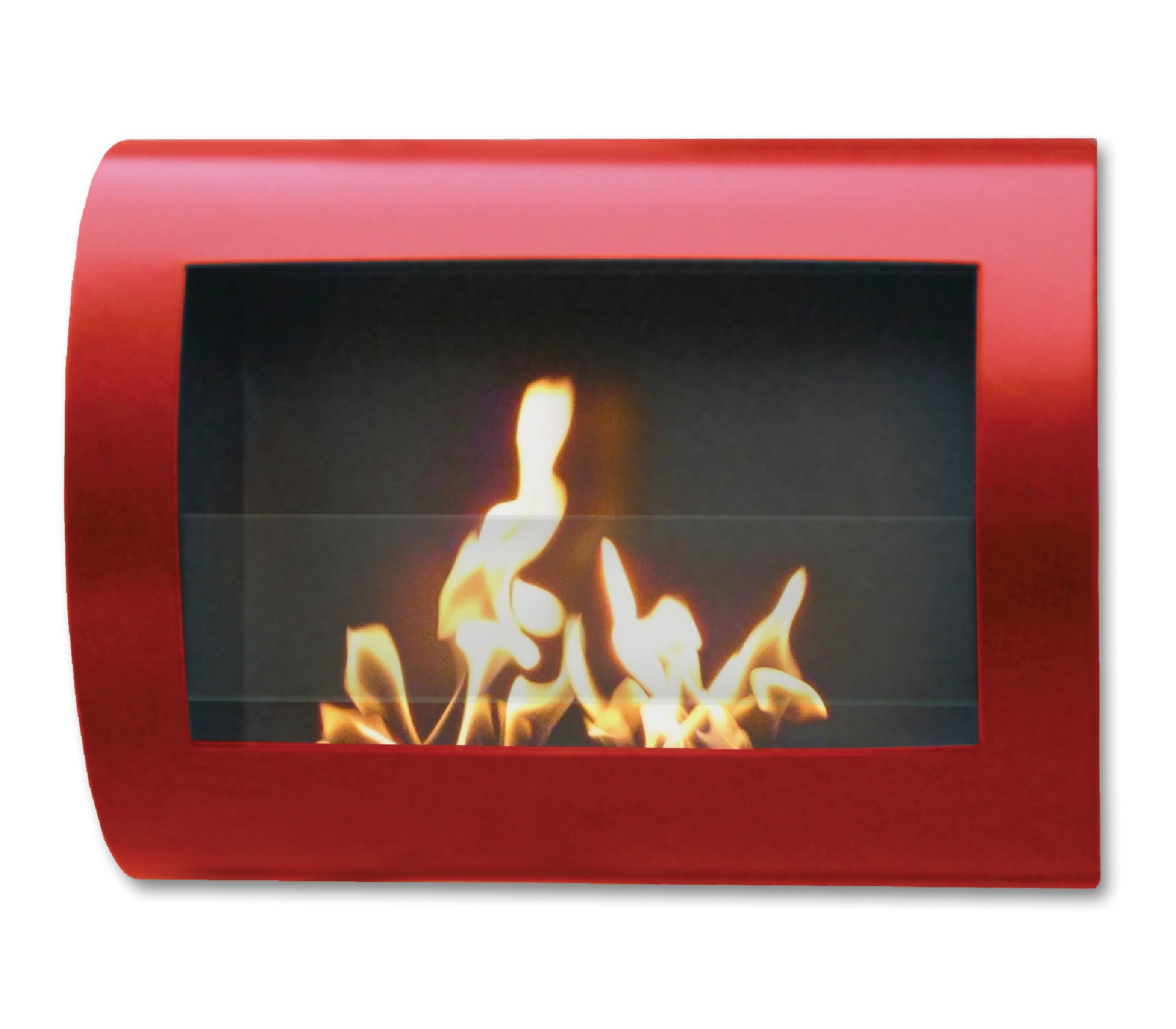 Luxury Fireplace Group Anywhere Fireplace Indoor Wall Mount Fireplace - Chelsea (Red) Model