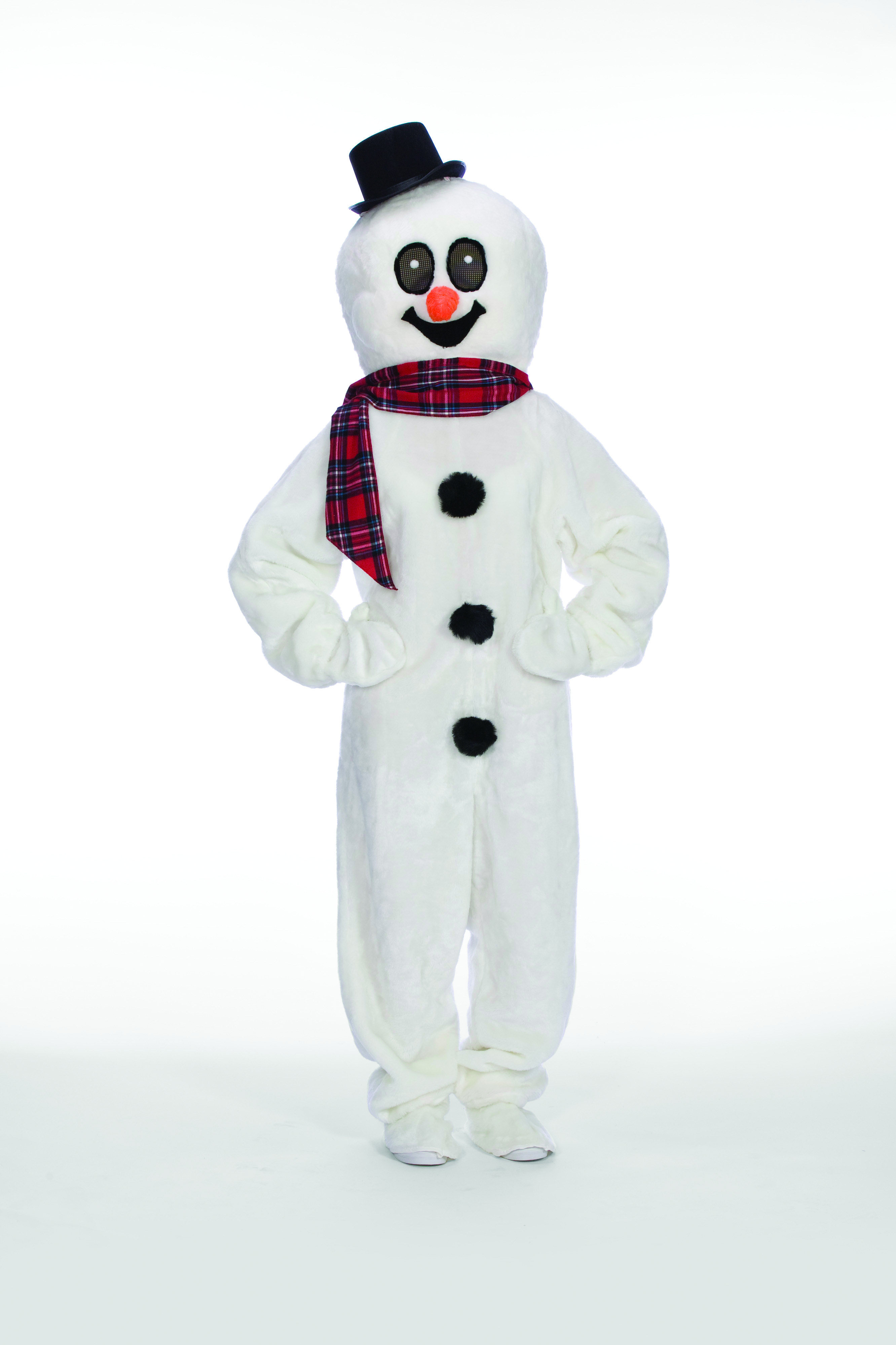 The Costume Center Piece Snowman Suit and Mascot Head with