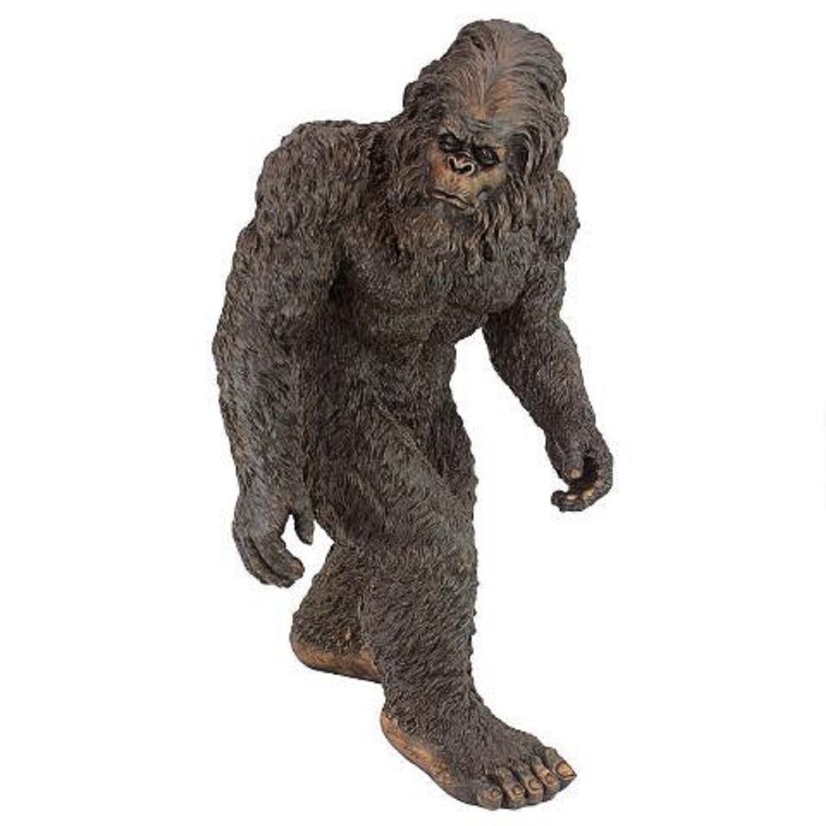 Outdoor Living and Style 28.5" Large Bigfoot Hand Painted Outdoor Garden Statue