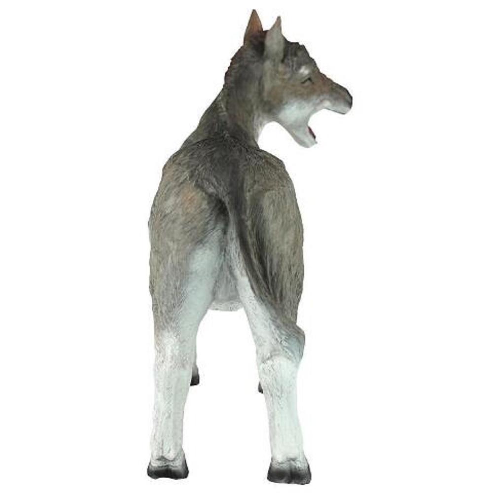 Outdoor Living and Style 14.5" Laughing Donkey Hand Painted Outdoor Garden Statue