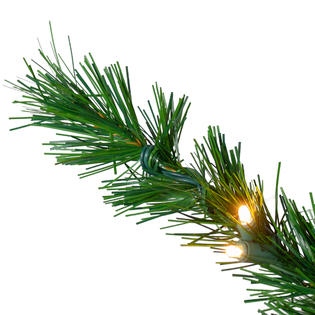 Northlight Pre-lit Sugar Pine Artificial Upside Down Christmas Tree - Clear LED Lights