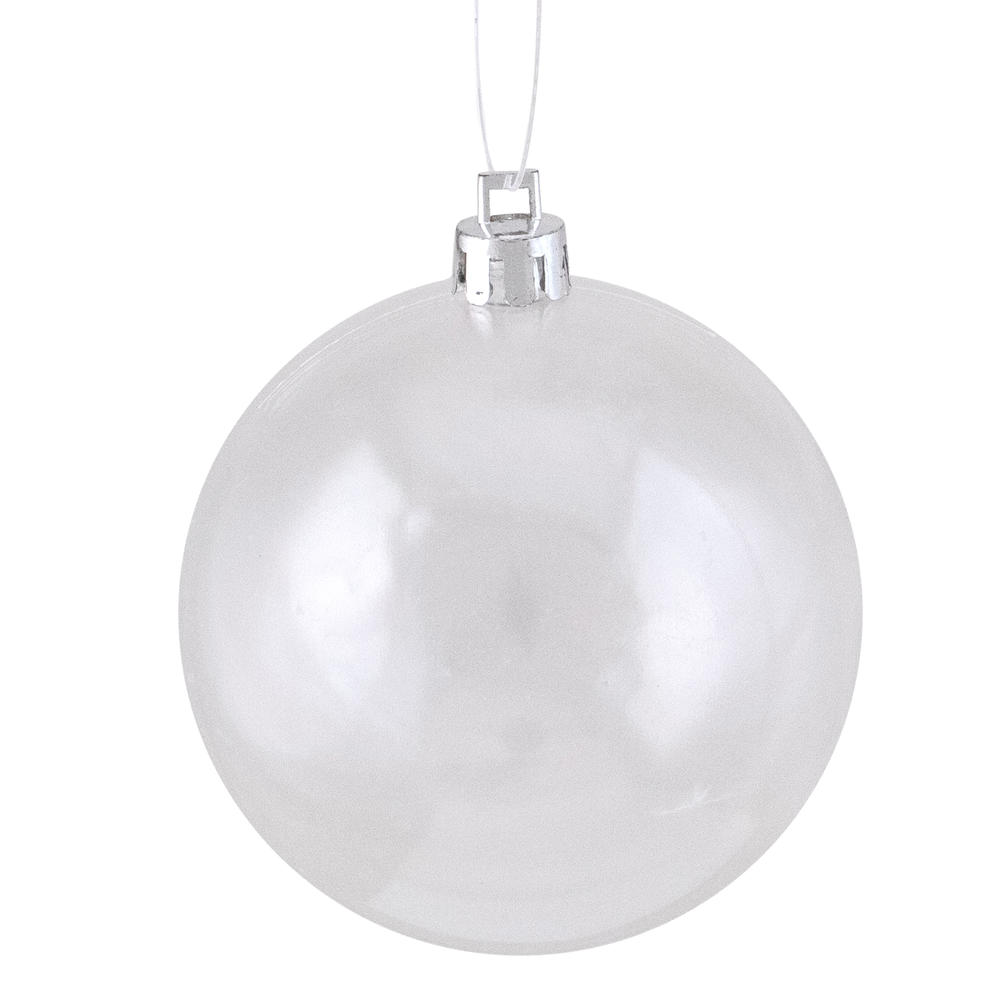 Northlight 2.75" Shiny Clear Shatterproof Christmas Ball Ornament (70mm)