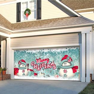 Showdown Displays 7 X 16 Red And White Merry Christmas