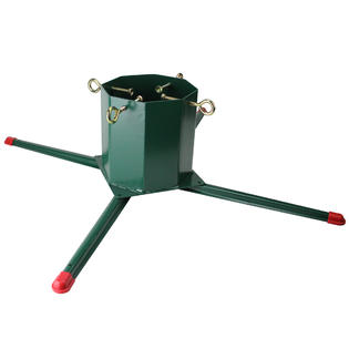 Jack Post 45 Green And Red Welded Christmas Real Live Tall Tree Stand Jack Post Christmas Tree Stand
