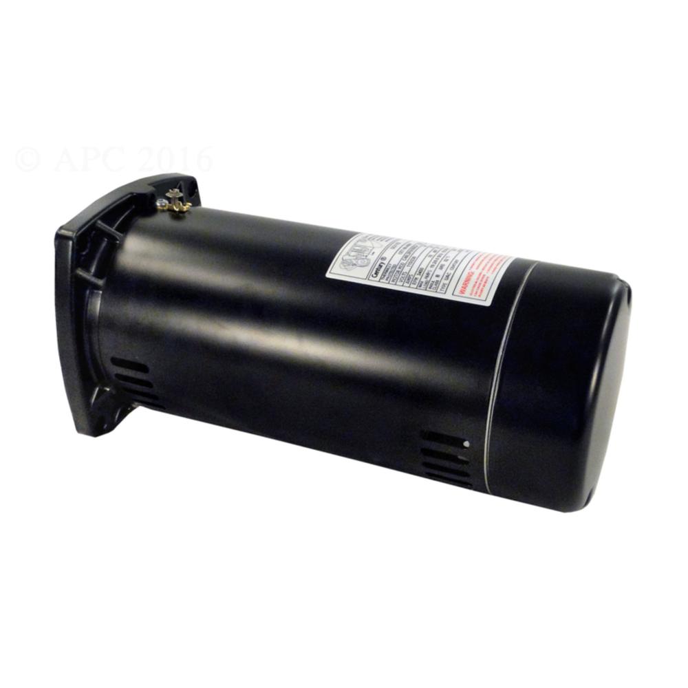 The Pool Supply Shop 1 HP Black Flanged Full Rated Pool Pump Motor, 1.65 SF