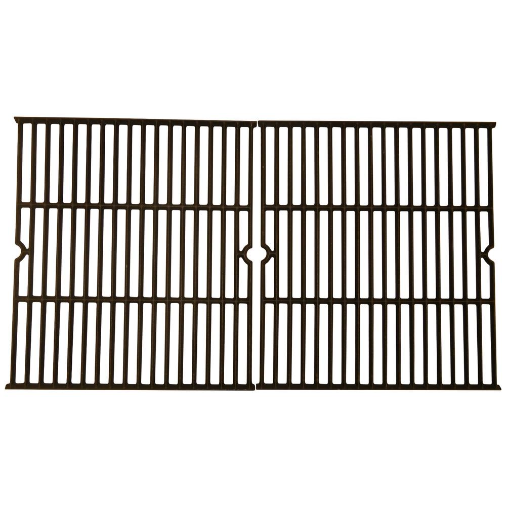 Outdoor Living and Style 2pc Matte Cast Iron Cooking Grid for Master Forge Gas Grills 31"