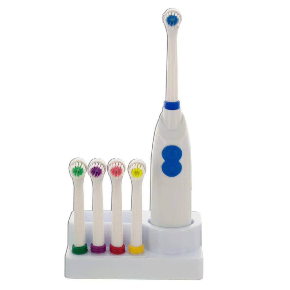 The Wholesale Shop Pack of 6 Red and Yellow Electric Toothbrush Sets