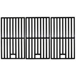 Contemporary Home Living 3pc Gloss Cast Iron Cooking Grid for Master Cook Gas Grills 27"