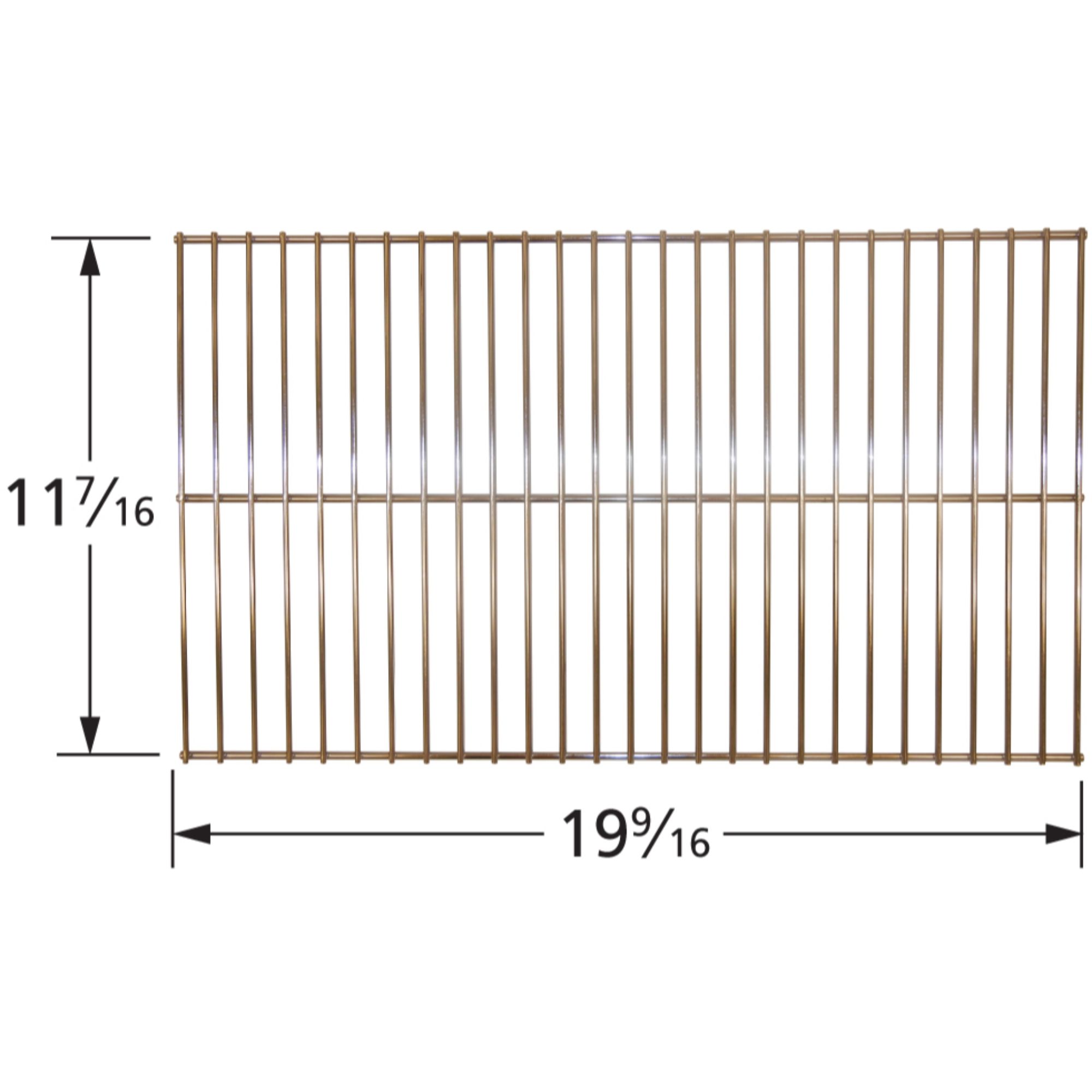 Contemporary Home Living 19.5" Chrome Steel Wire Cooking Grid for Charbroil and Charmglow Gas Grills