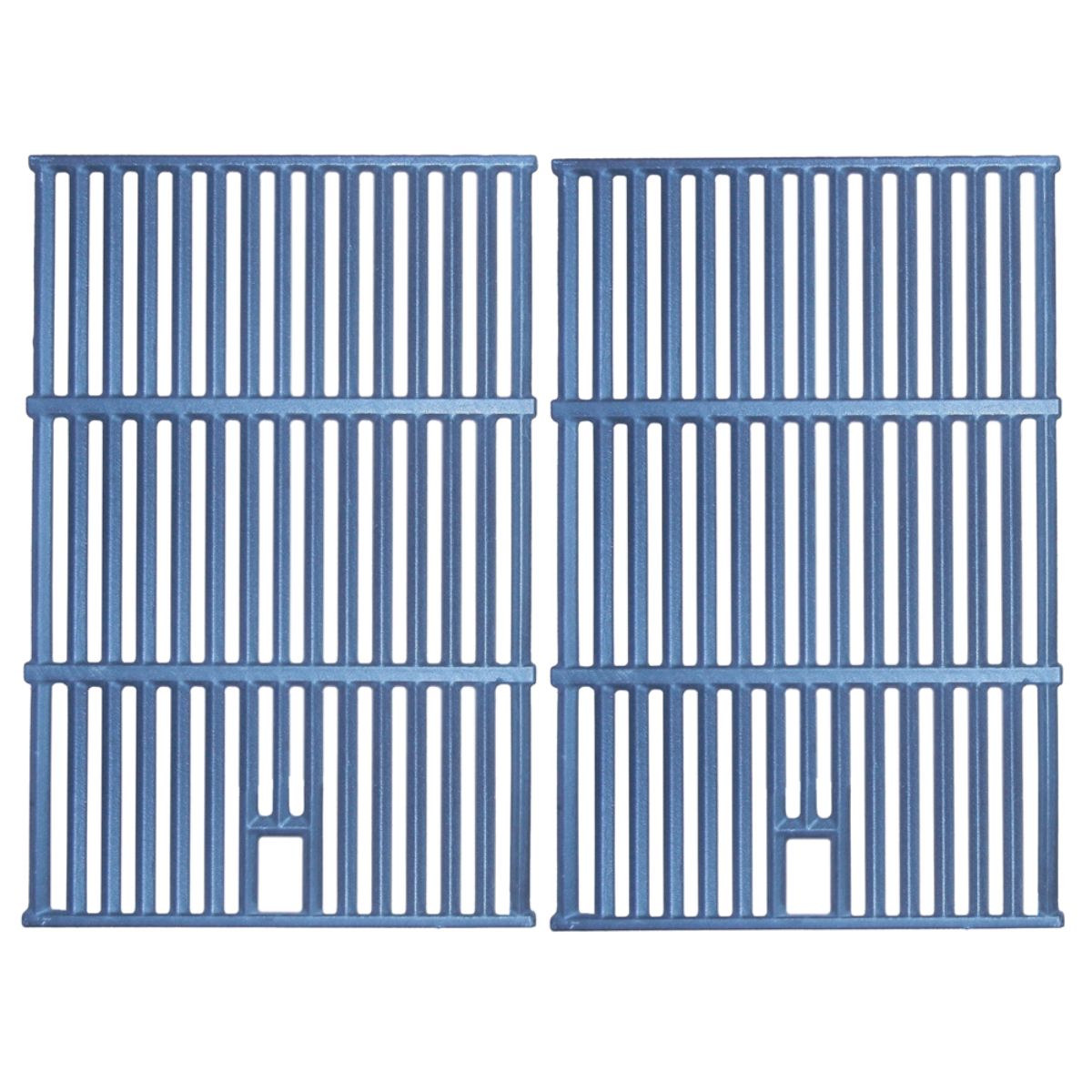 Outdoor Living and Style 2pc Matte Cast Iron Cooking Grid for Charbroil, Kenmore Gas Grills 25.5"