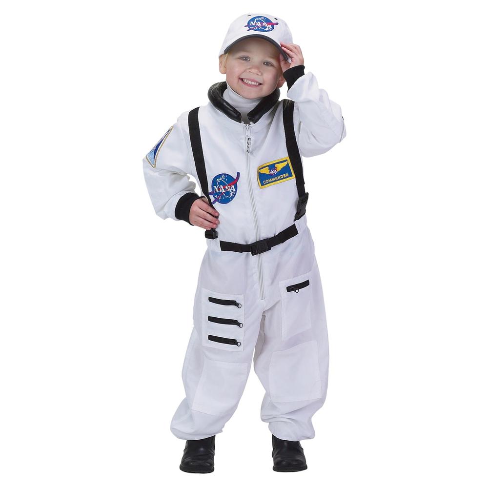 The Costume Center Jr. Astronaut Suit w/Embroidered Cap, size 18Month (white)
