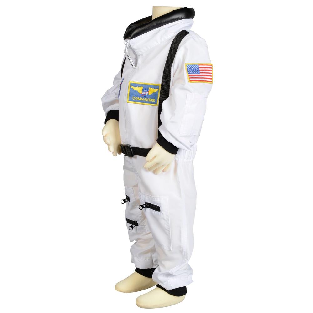 The Costume Center Jr. Astronaut Suit w/Embroidered Cap, size 18Month (white)