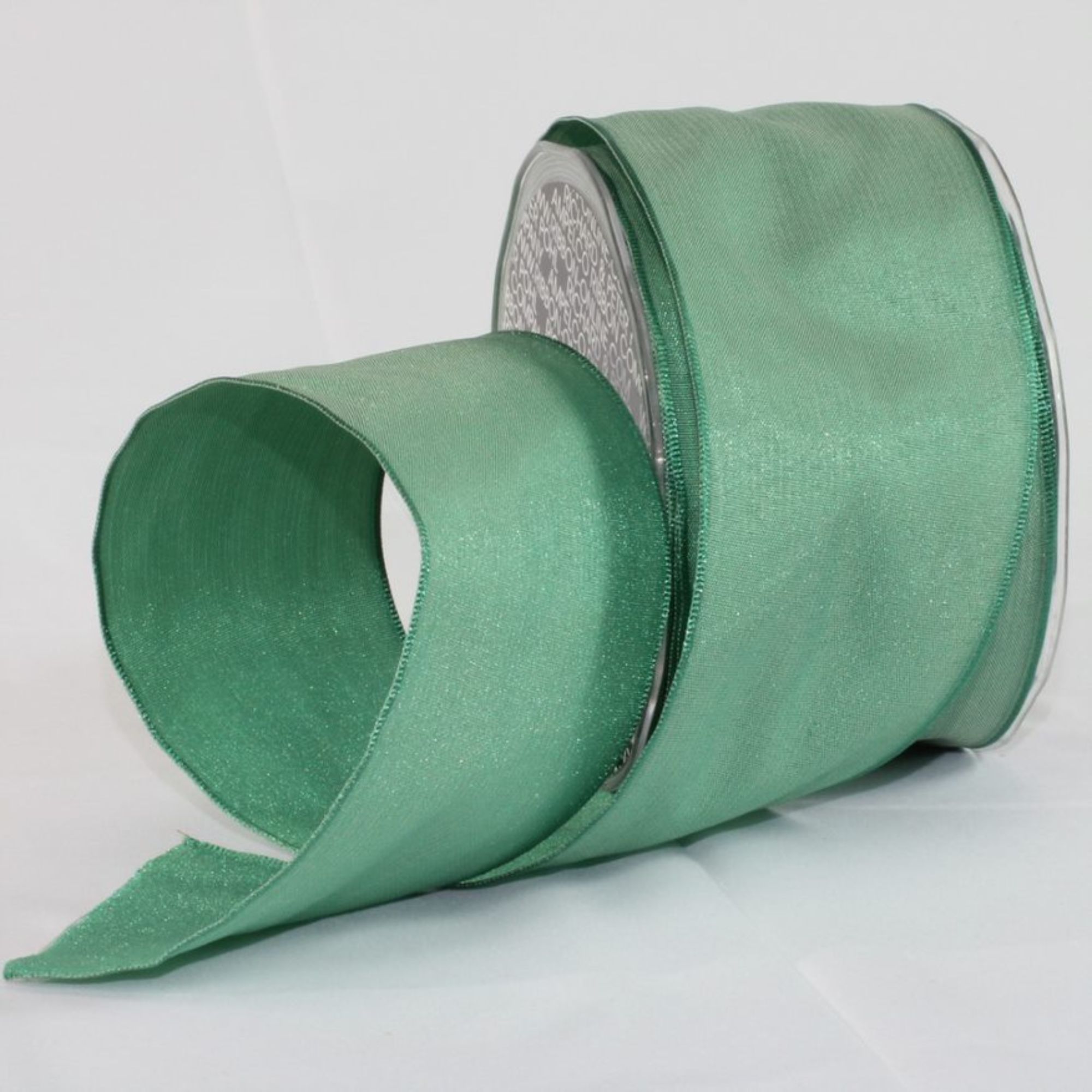 The Ribbon People Whisper Jade Green Solid Wired Craft Ribbon 2.5" x 27 Yards