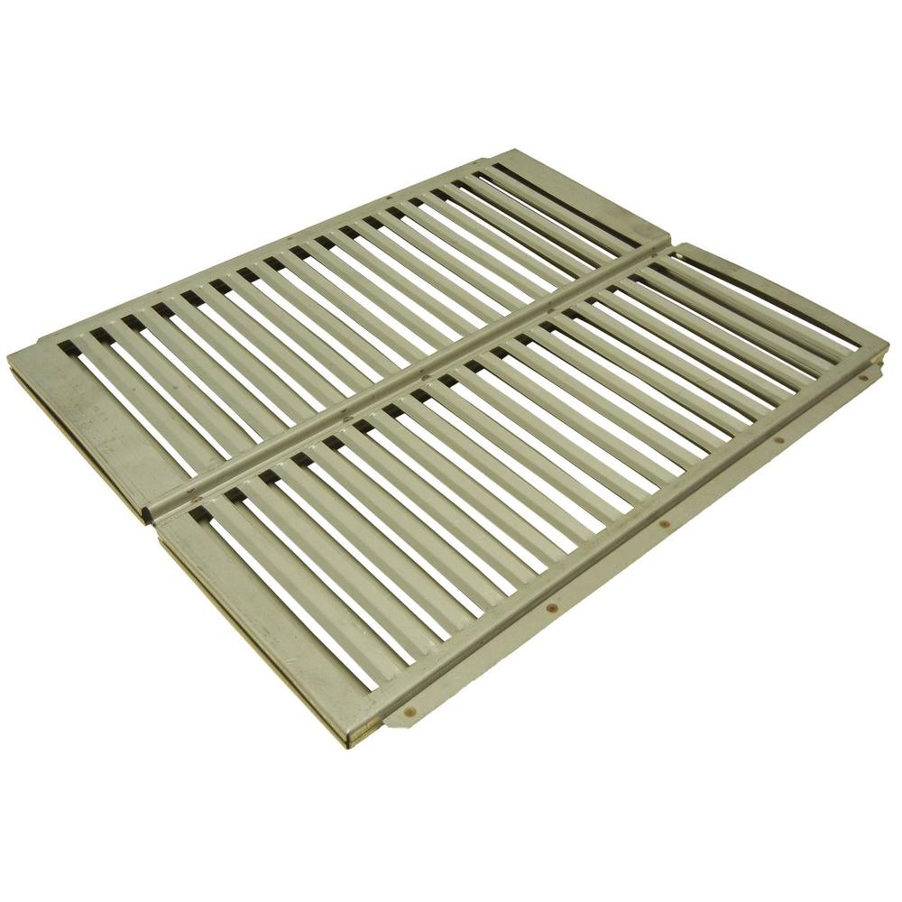 Contemporary Home Living 20" Stainless Steel Heat Plate for Ducane Gas Grills