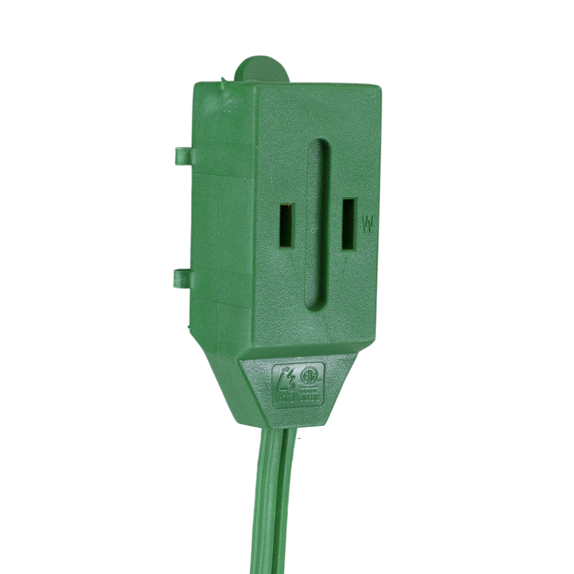 Northlight 15' Green Indoor Power Extension Cord with 3-Outlets and Foot Switch