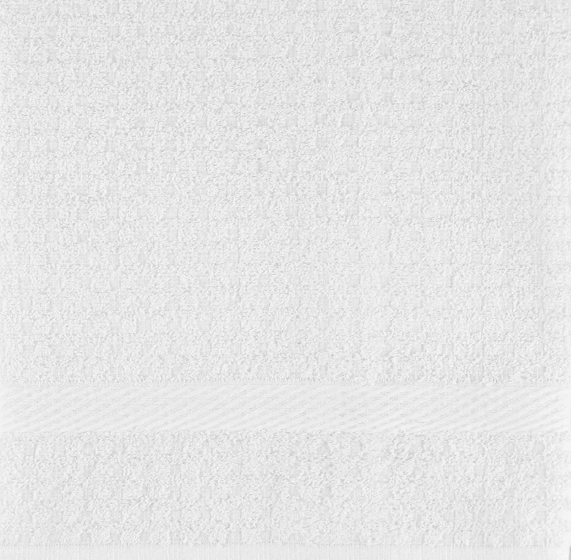 Contemporary Home Living Set of 4 White Checkered Rectangular Dishtowel 18" x 28"