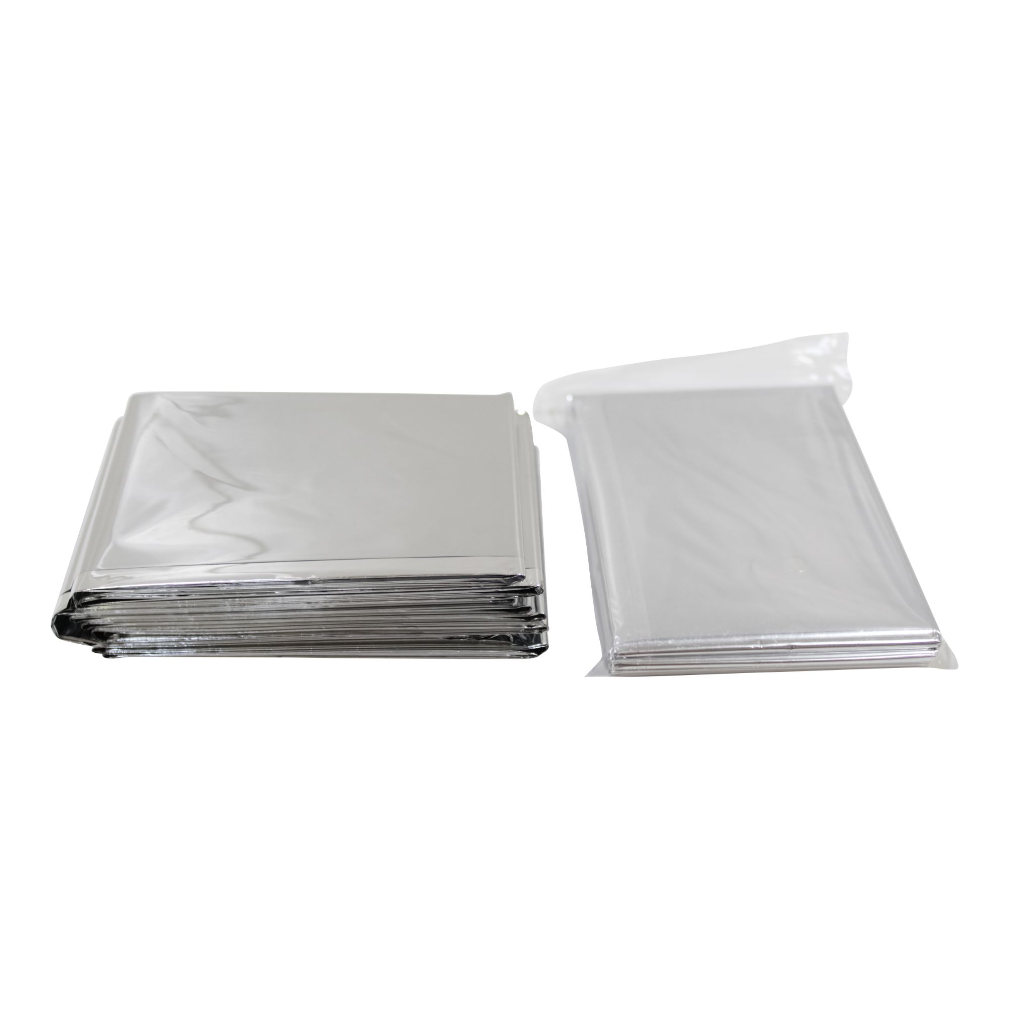 Kemp USA 6.5' Aluminum Gray Multi-purpose First Aid Kemp USA High-Quality Mylar Emergency Blanket