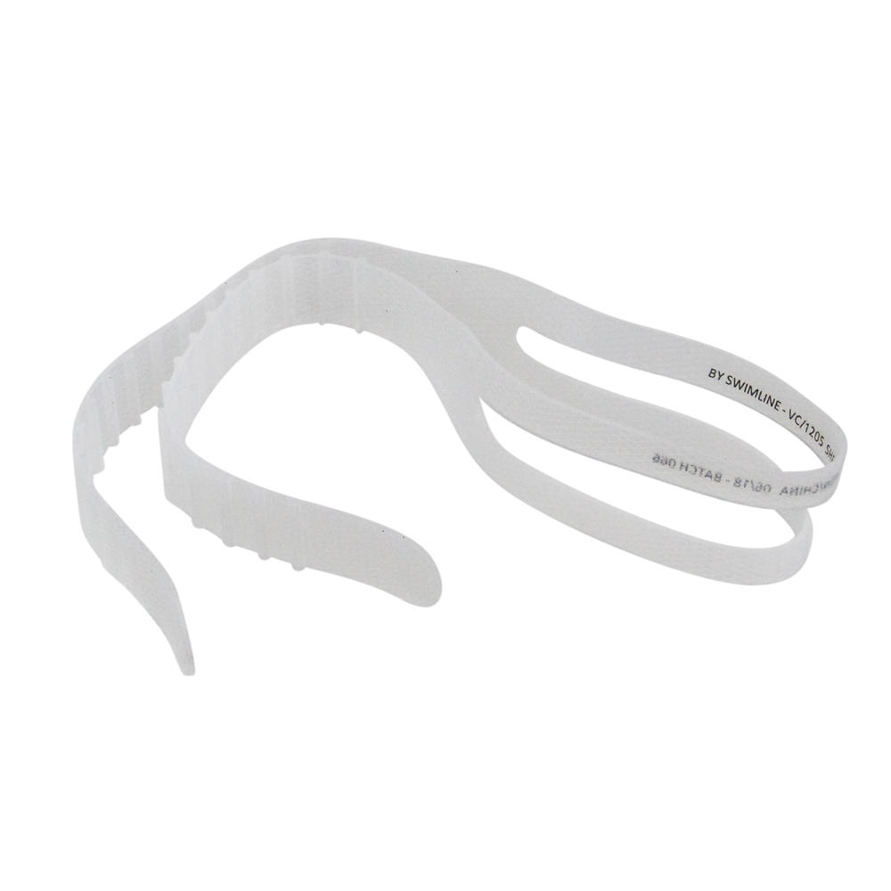 Swim Central 21" White and Clear Replacement Mask Strap Swimming Pool Accessory