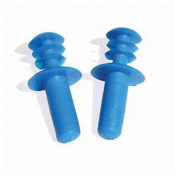 Swim Central Blue Molded Circular Swimming Pool Ear Plugs