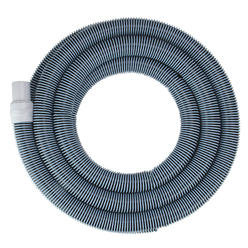 Pool Central Blue and Black Extruded EVA In Ground Swimming Pool Vacuum Hose 25' x 1.5"