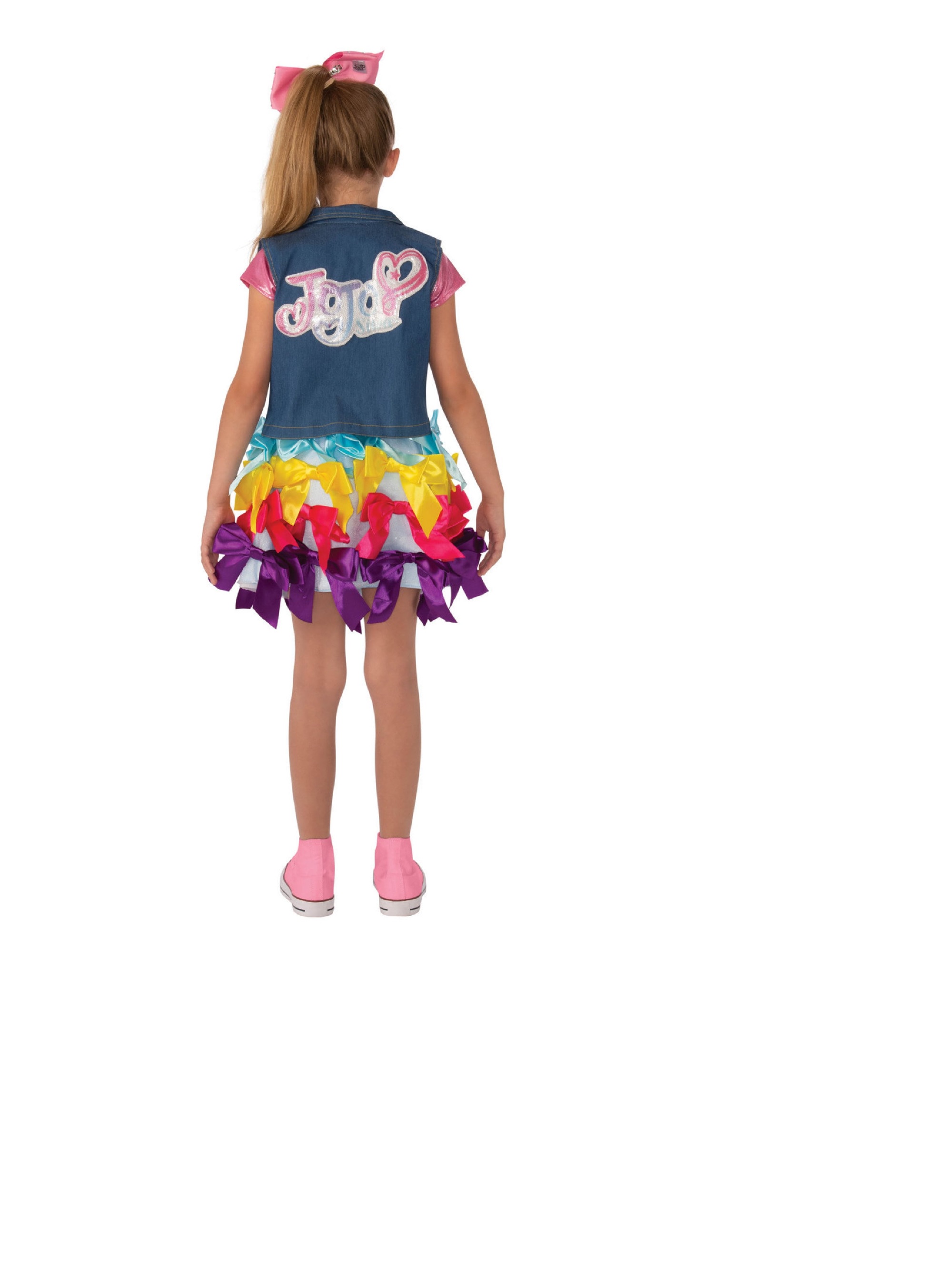 Rubie's Costume Co Girls Jojo Siwa Child Halloween Costume Size Large 12-14