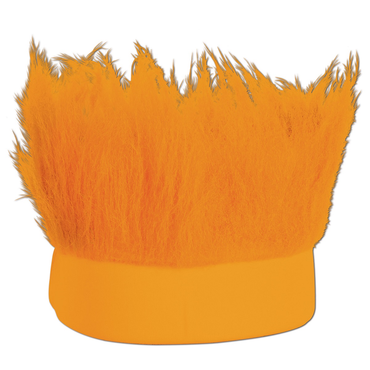 Beistle Club Pack of 12 Orange Decorative Party Hairy Headband Costume Accessory