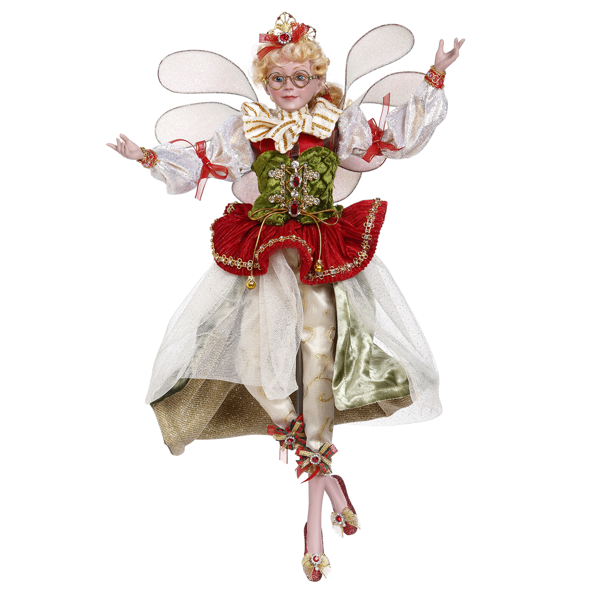 Mark Roberts Bow Maker Christmas Fairy, Medium 18" #51-05834