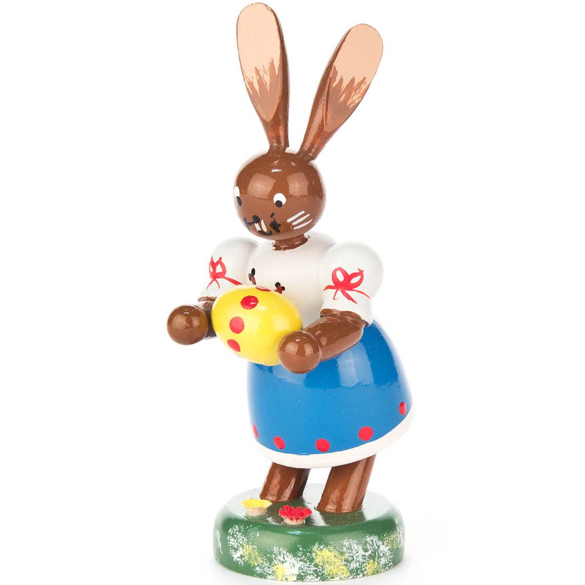 Alexander 4" Dregeno Bunny Lady Easter Figure with Egg