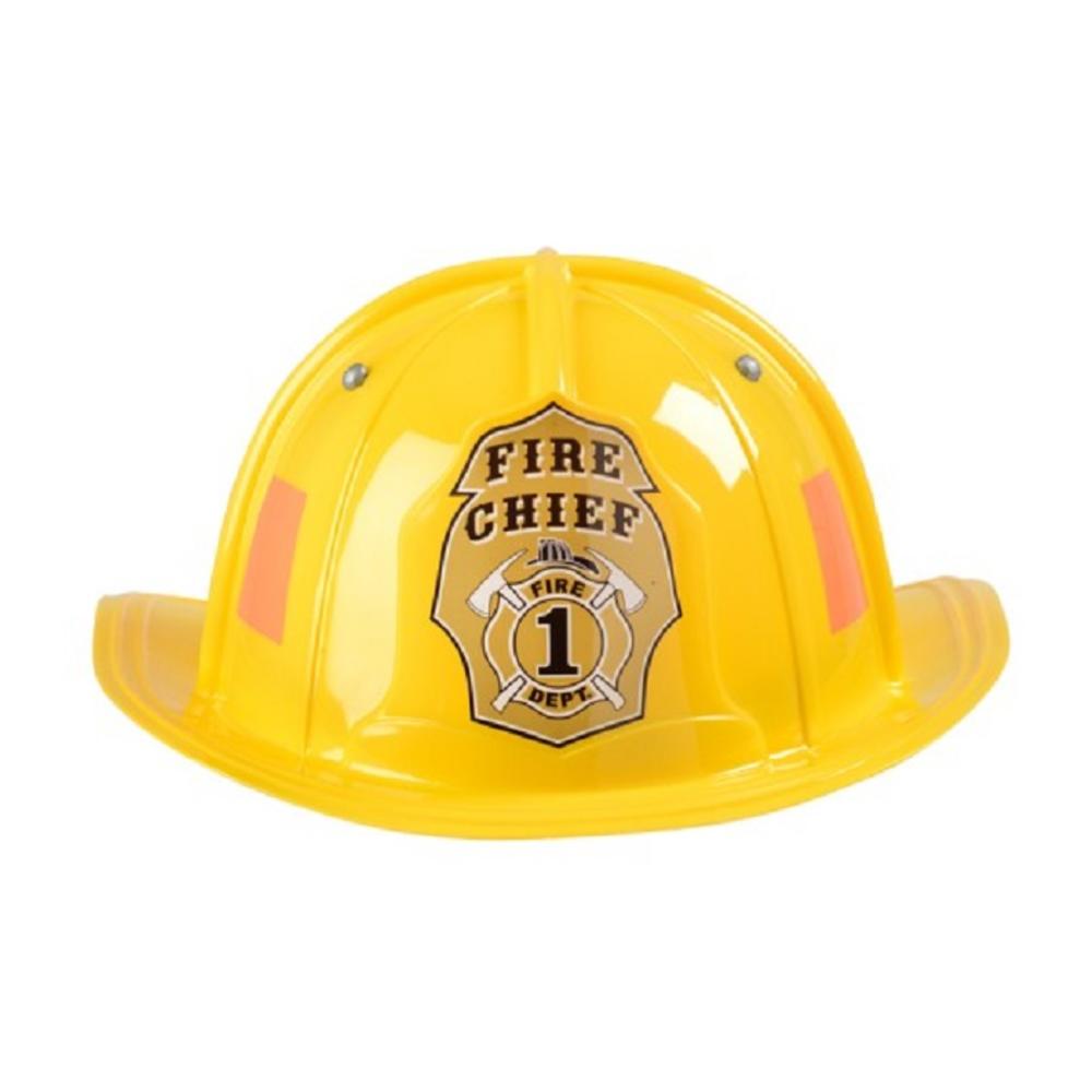 The Costume Center Yellow Children’s Adjustable Firefighter Helmet Halloween Costume Accessory